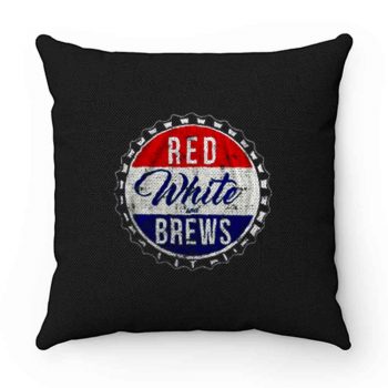 Red White And Brews Pillow Case Cover