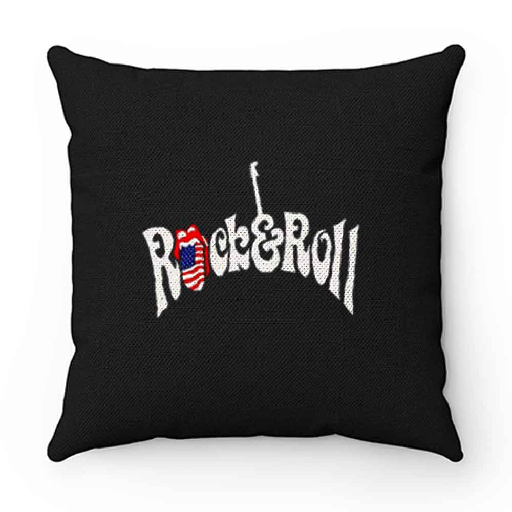 Rock And Rocll Rolling Stones Pillow Case Cover