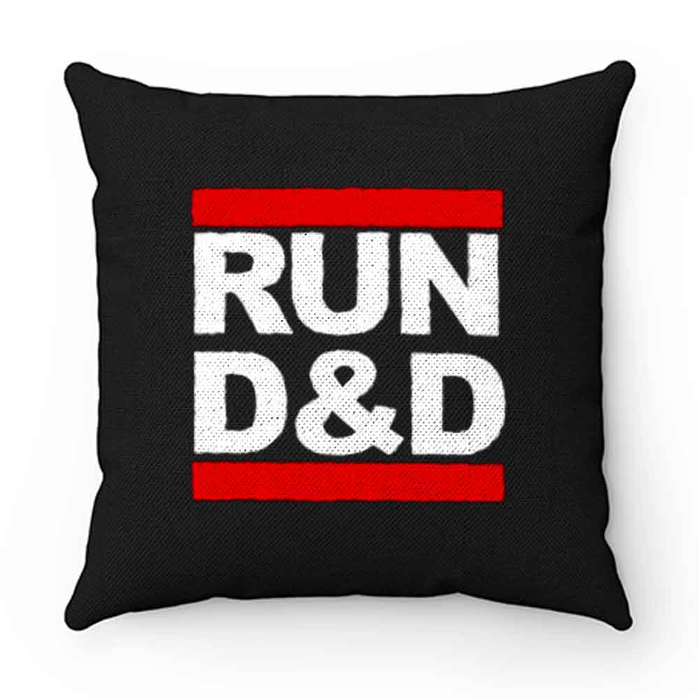 Run DD dungeons and dragons Pillow Case Cover