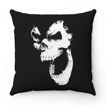 SKULL OUT BLACK Pillow Case Cover