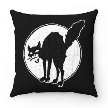 Sabotage Black Cat Angry Pillow Case Cover