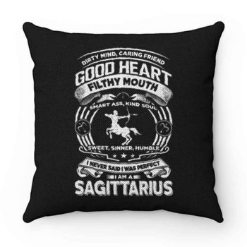 Sagitarius Good Heart Filthy Mount Pillow Case Cover