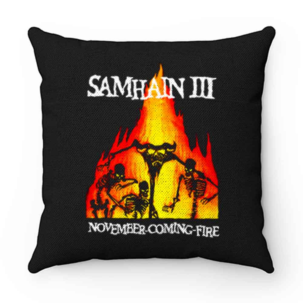 Samhain III November Coming Fire Pillow Case Cover