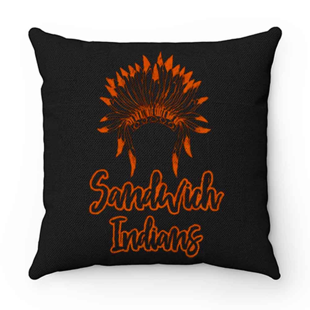 Sandwich Indians Head Pillow Case Cover