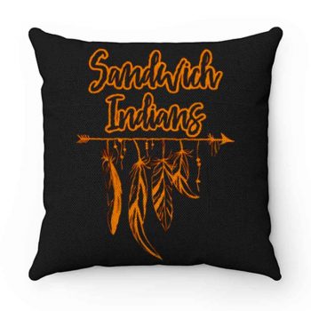 Sandwich Indians Pillow Case Cover