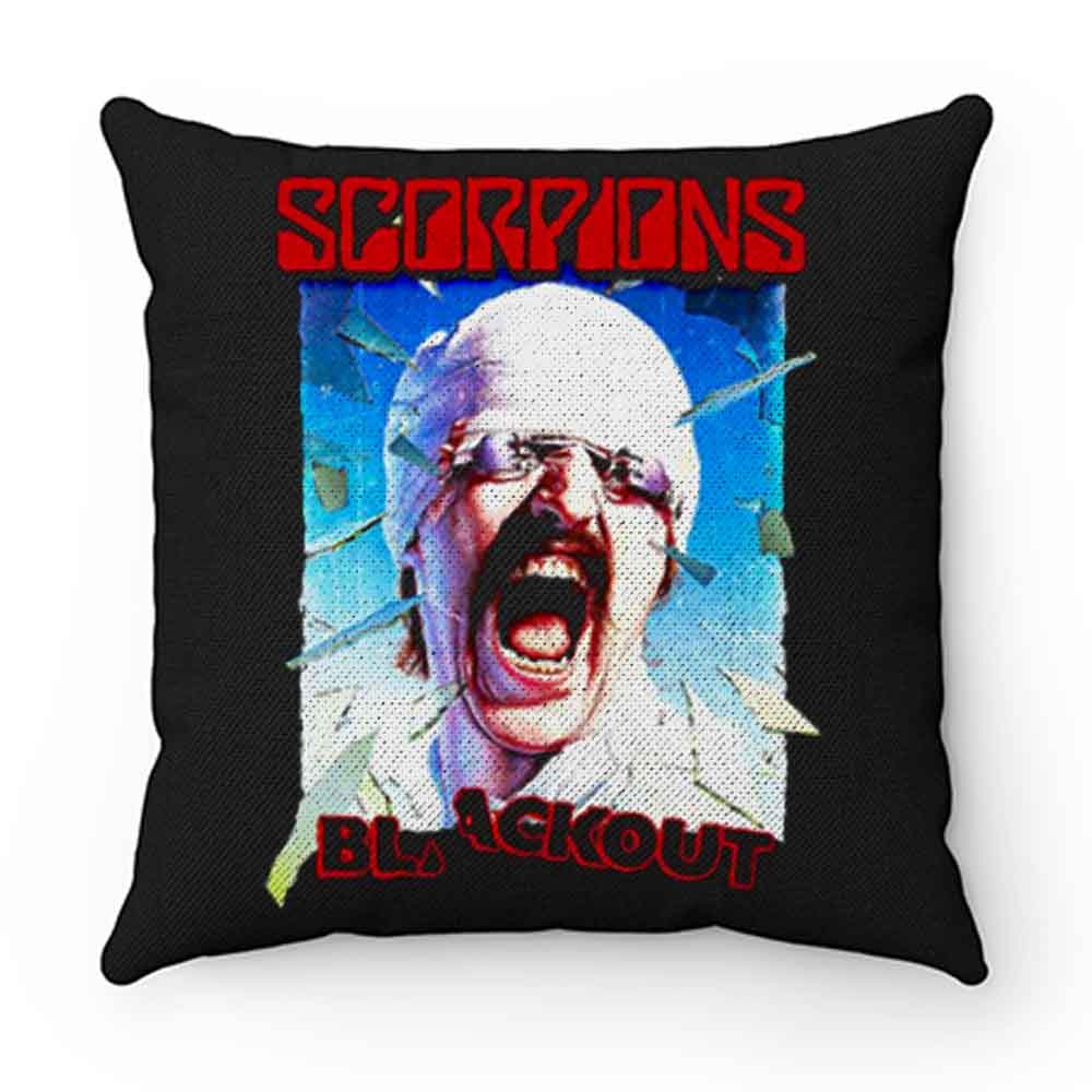 Scorpions Blackout Pillow Case Cover
