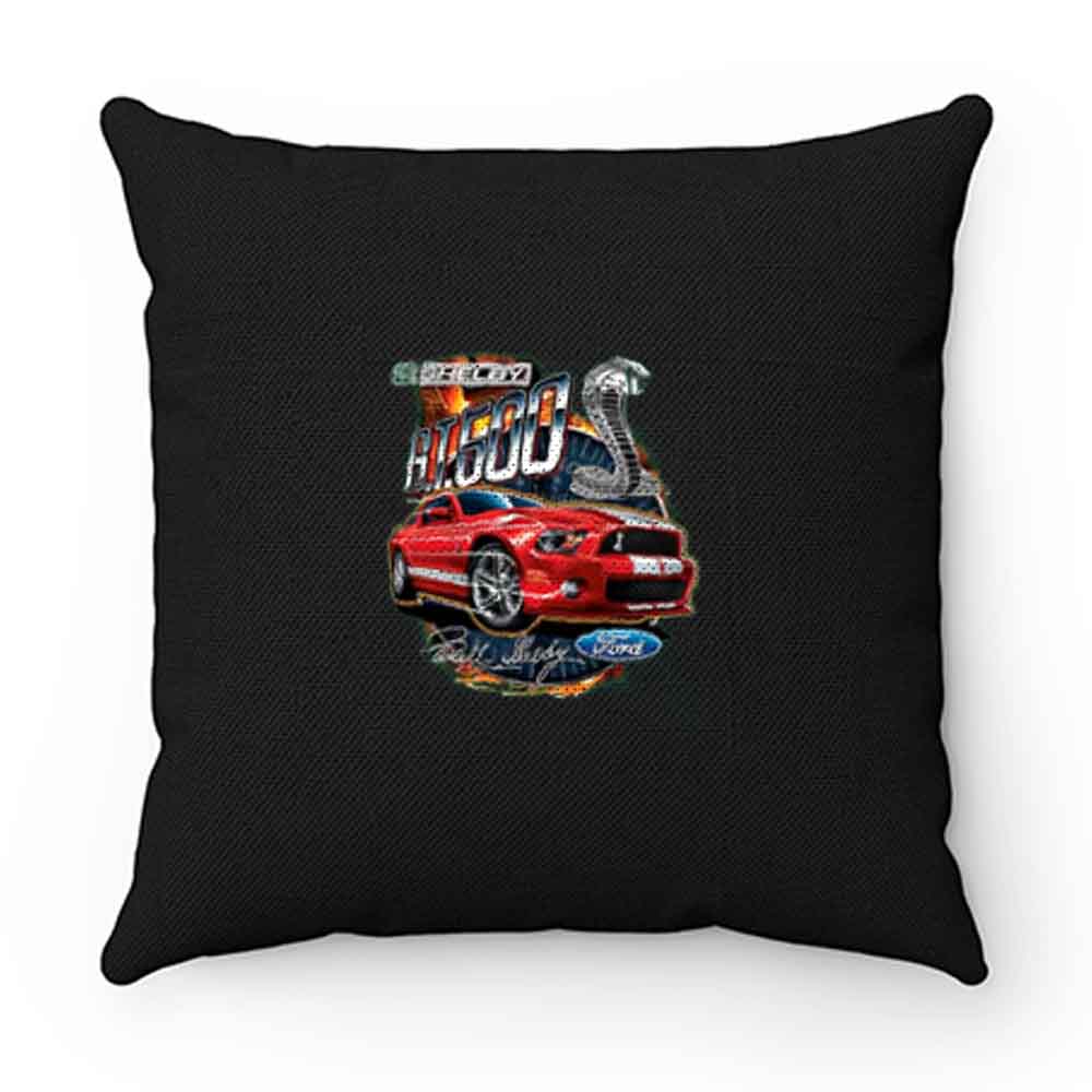 Shelby G.T. 500 Cobra Red Speedster Ford Motors Classic Cars And Trucks Pillow Case Cover