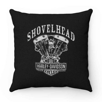 Shovelhead Engine Harley Davidson Pillow Case Cover