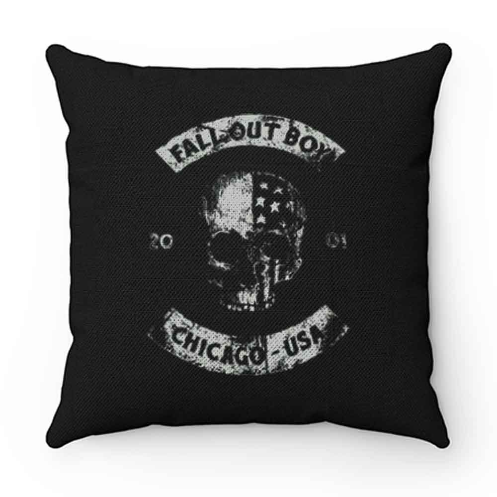 Since 2001 Chicago Usa Fall Out Boy Pillow Case Cover