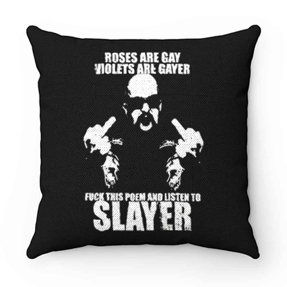 Slayer Slayer thrash metal heavy metal metallica Anthrax Megadeth Pillow Case Cover