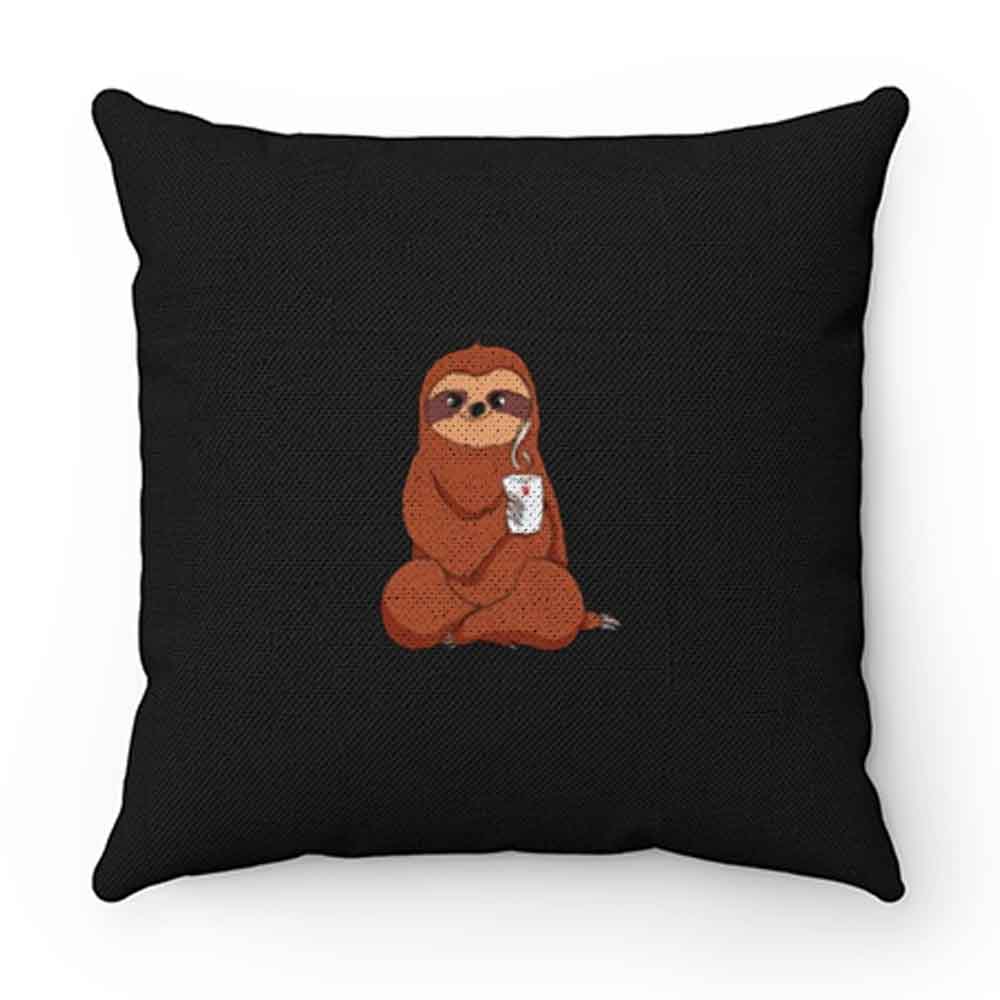 Sloth Coffee Tea Hoodie Lazy Day Hoodie Pillow Case Cover