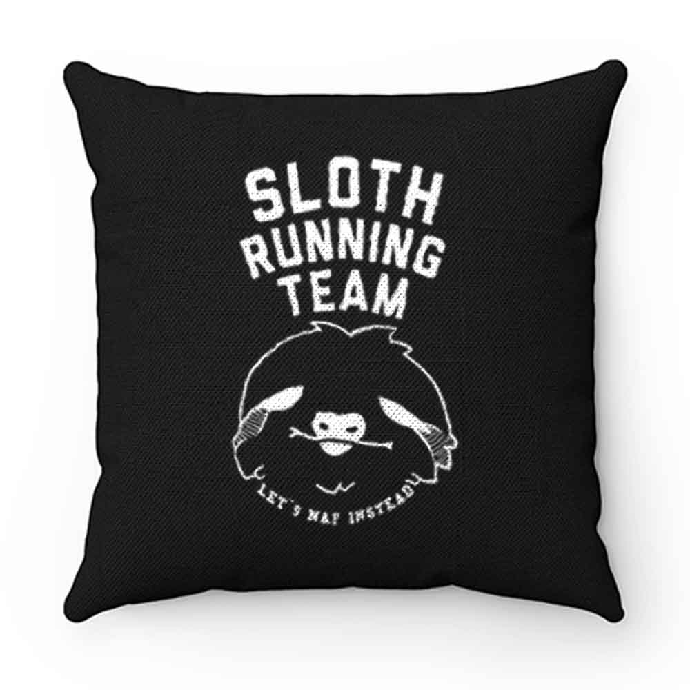 Sloth Running Team Pillow Case Cover