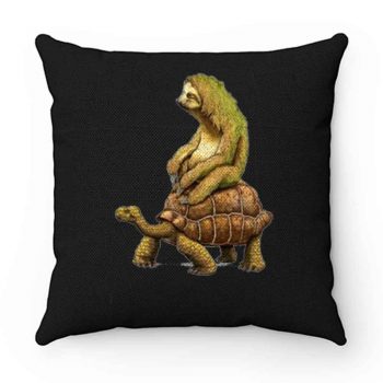 Sloth Tortoise Pillow Case Cover