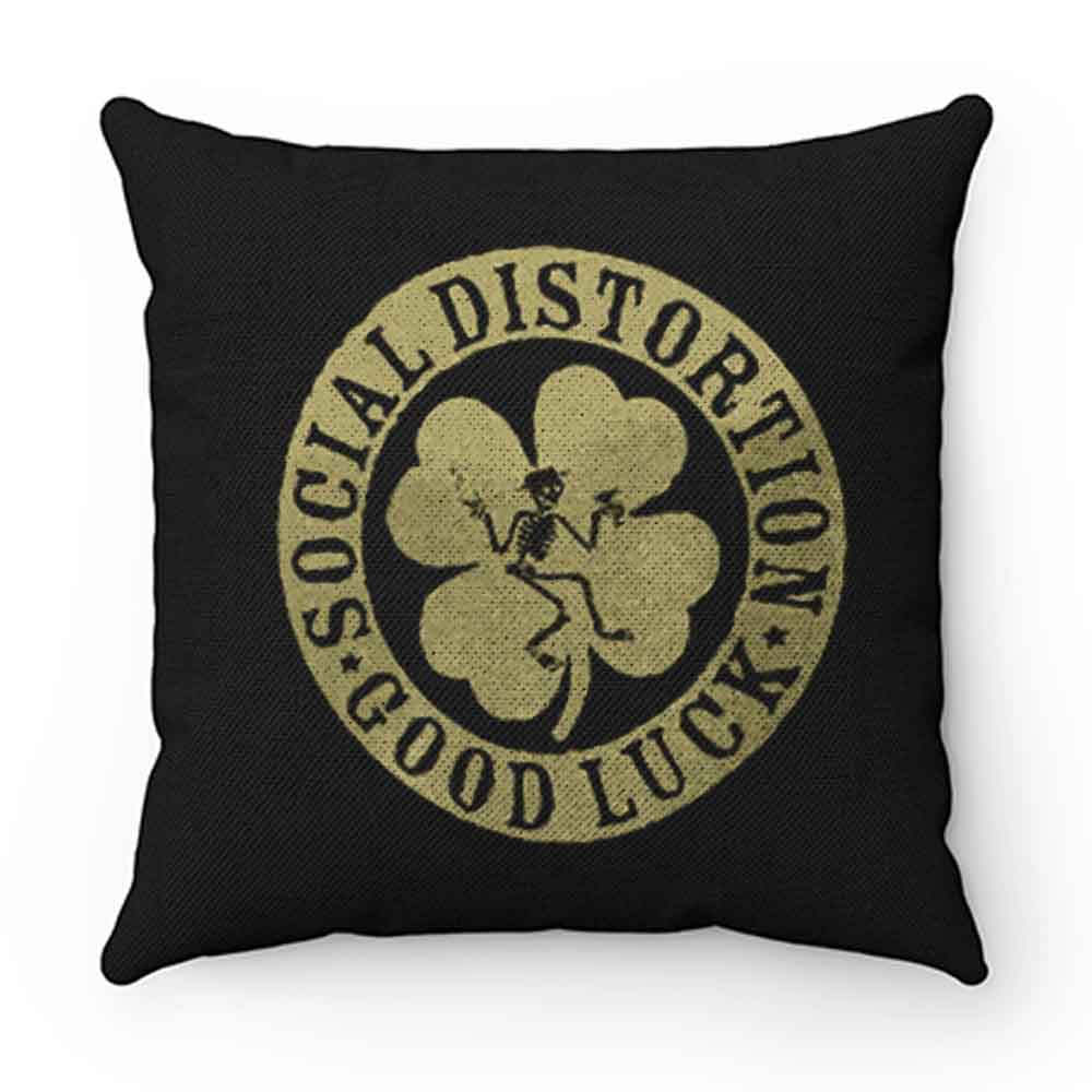 Social distortion good luck Pillow Case Cover