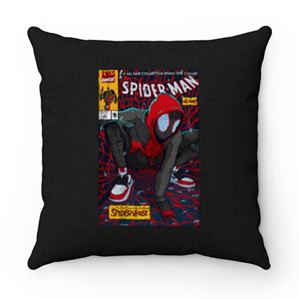 Spiderman Portrait Spiderverse Pillow Case Cover