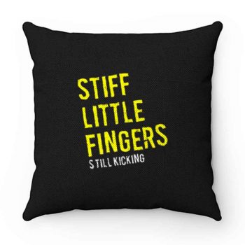 Stiff Little Fingers new tee black white Pillow Case Cover