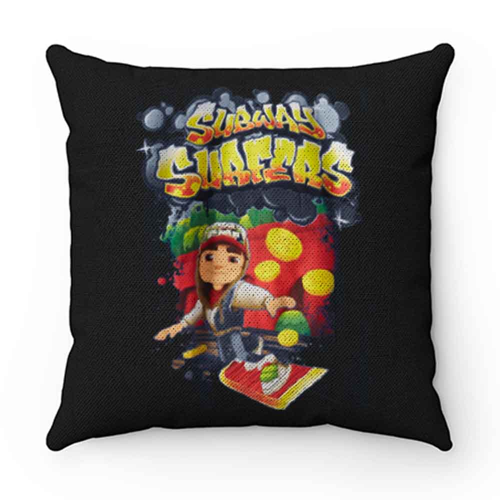 Subway Surfers Boys Street Games Pillow Case Cover