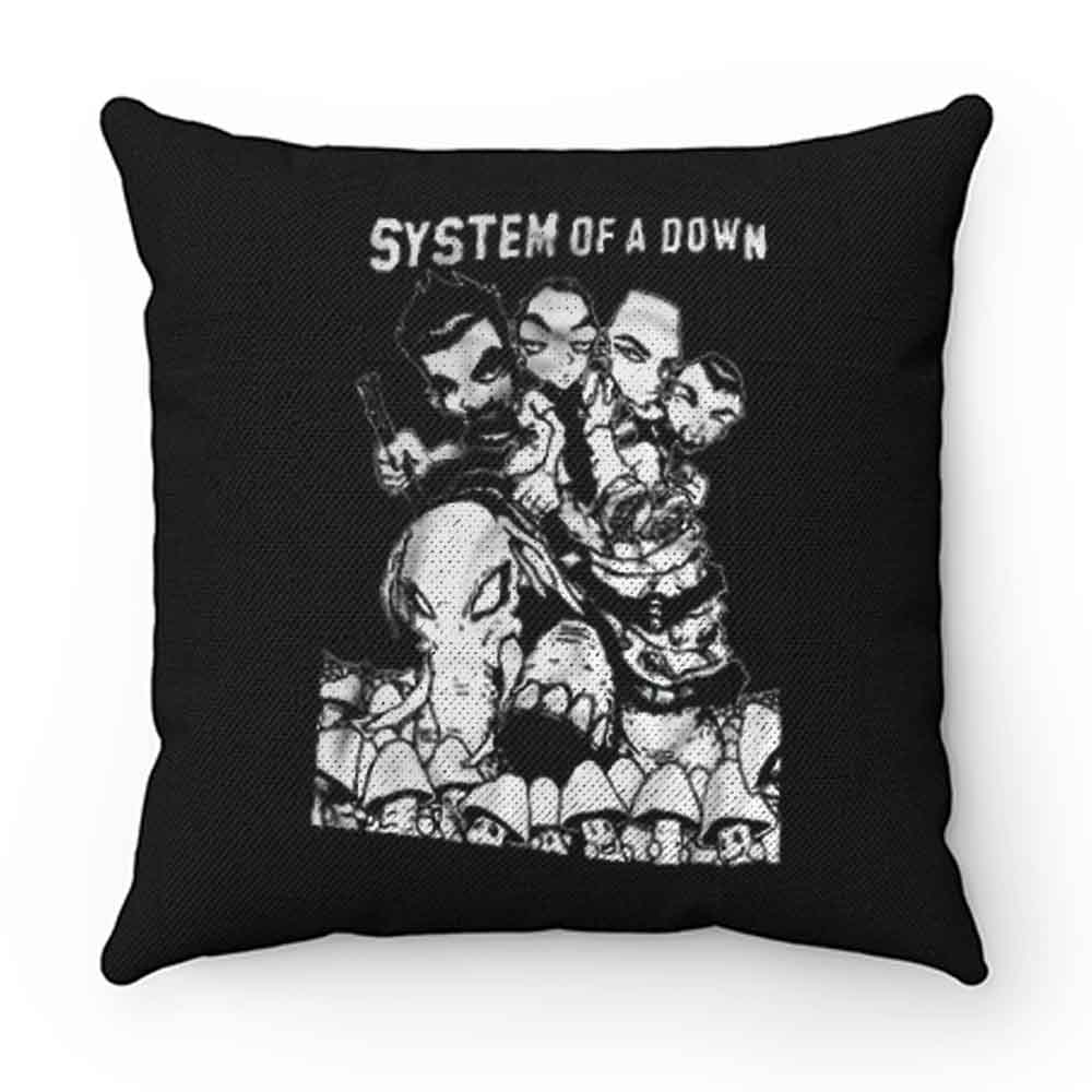 System Of A Down Hard Rock Band Pillow Case Cover