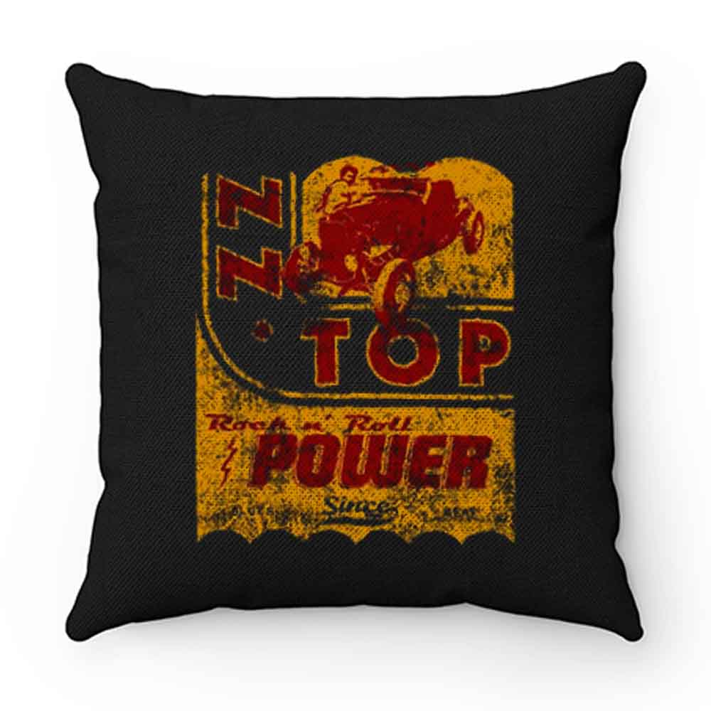 Zz Top Oil Power Band Pillow Case Cover