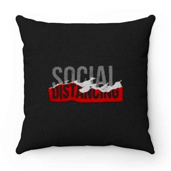 social distance Pillow Case Cover